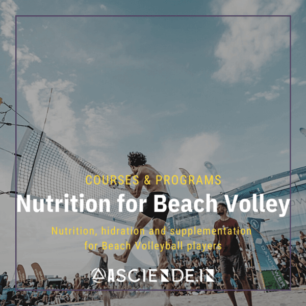 Nutrition in beach volley